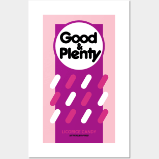 Good & Plenty Posters and Art